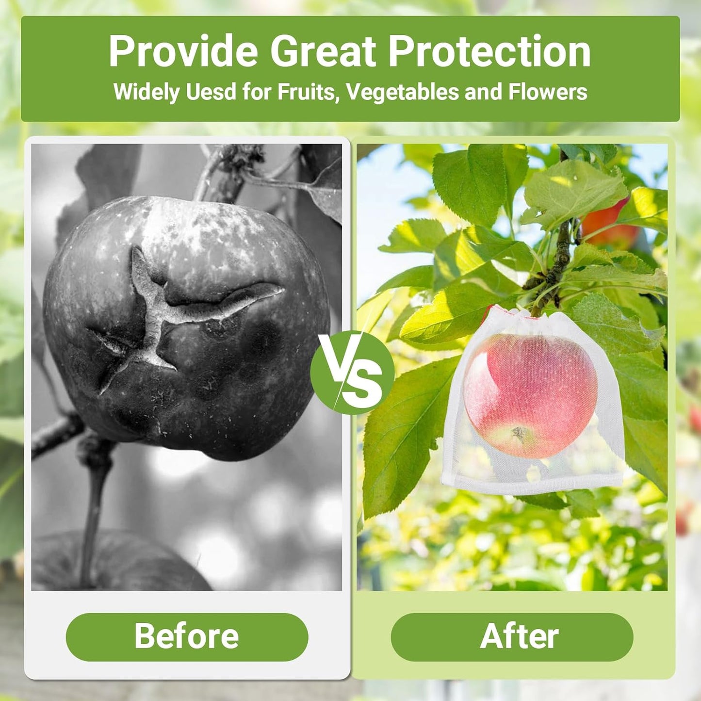 Fruit Netting Bags with Drawstring