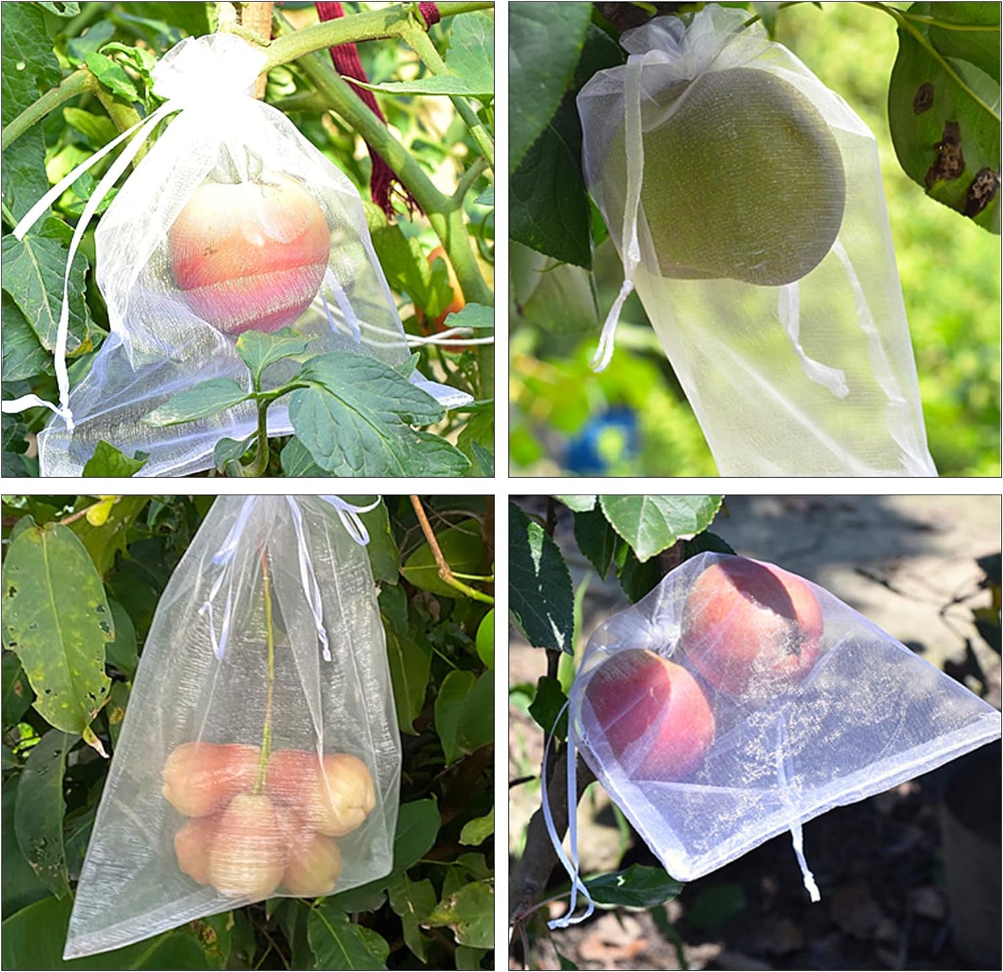 Fruit Netting Bags with Drawstring