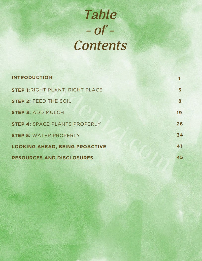 Ebook - 5 Steps To Your Best Garden Ever • Gardenizi