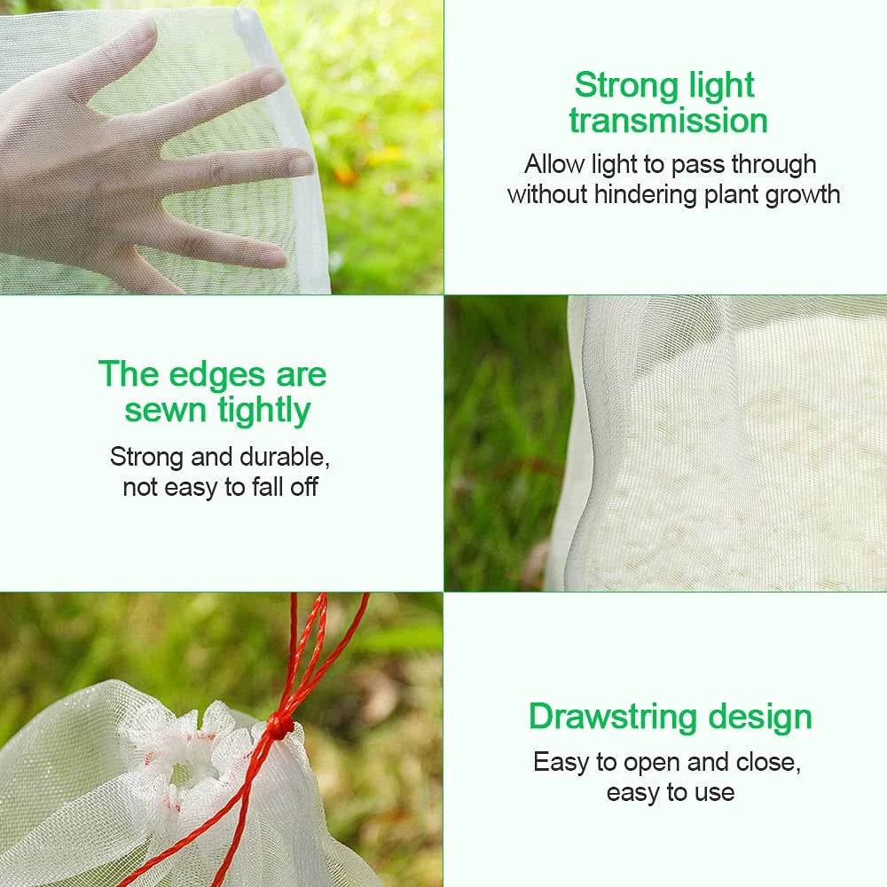 Fruit Netting Bags with Drawstring