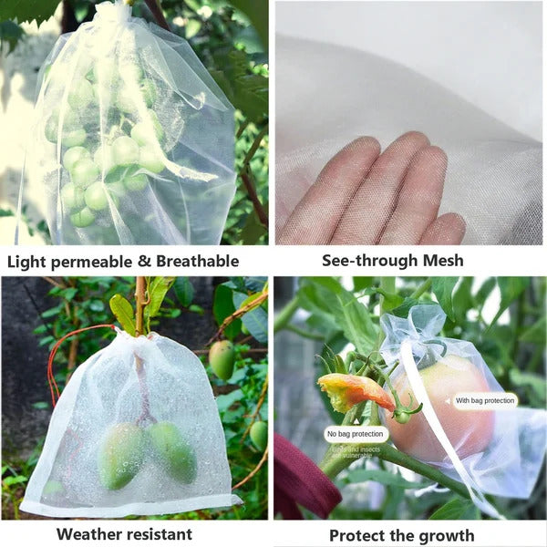 Fruit Netting Bags with Drawstring