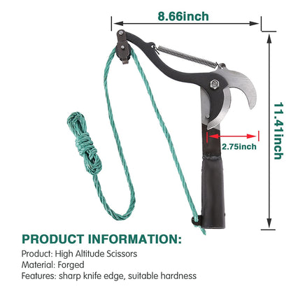 High Altitude Pruning Shears - Flexible Branch Cutter
