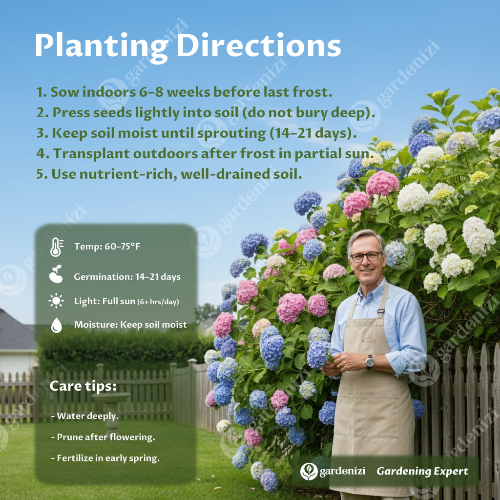 best time to plant hydrangea seeds Royal Hydrangea Seeds