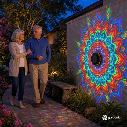 Celestial Mandala Solar Lights