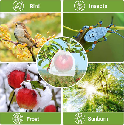 Fruit Netting Bags with Drawstring