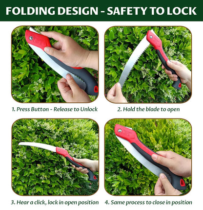 Heavy Duty Folding Hand Pruning Saw
