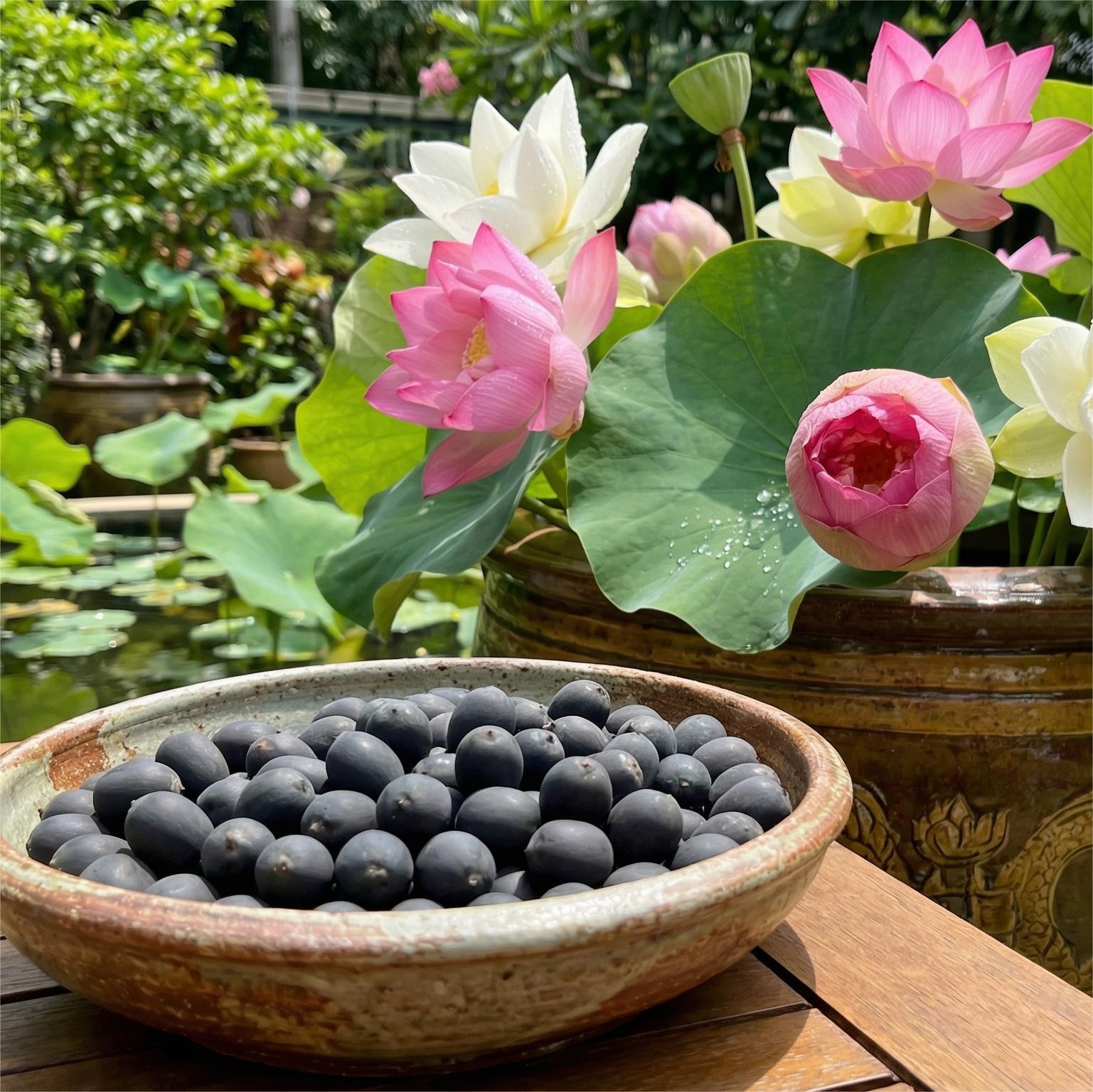 Premium Bowl Lotus Seeds – Gardenizi