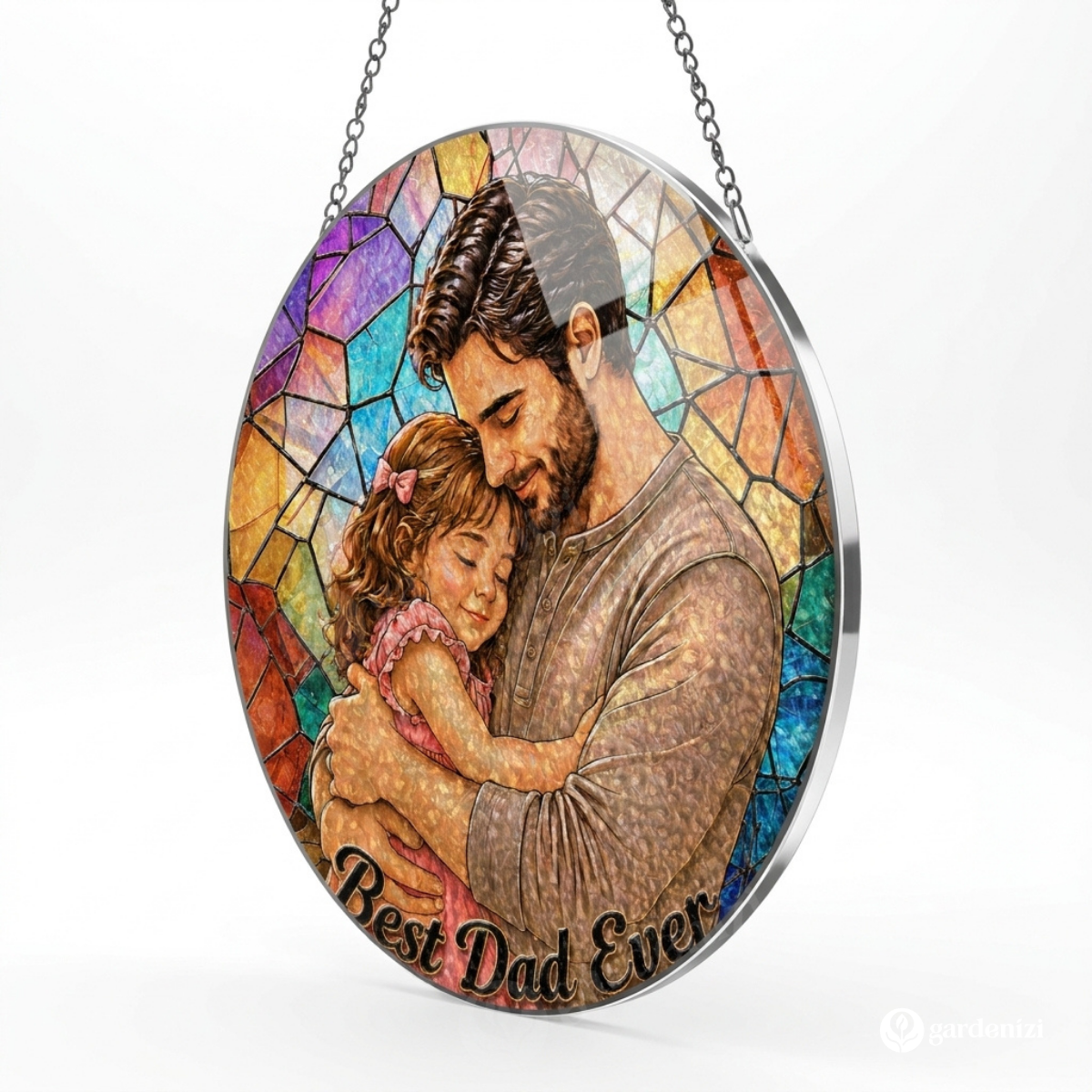 Heartfelt Dad Gift Suncatcher