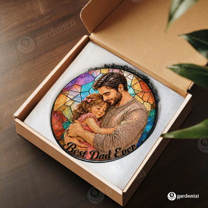 Heartfelt Dad Gift Suncatcher