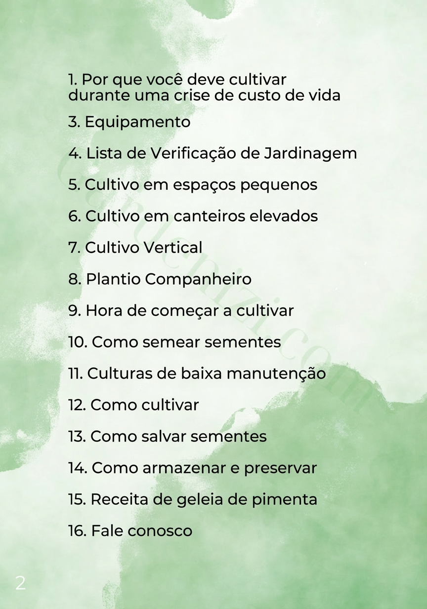 Ebook - Jardinagem com Orçamento Limitado • Gardenizi
