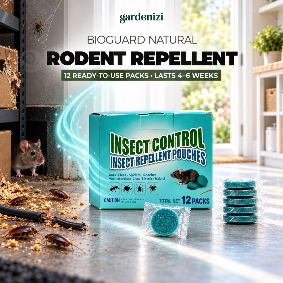 BioGuard Natural Rodent Repellent • Gardenizi