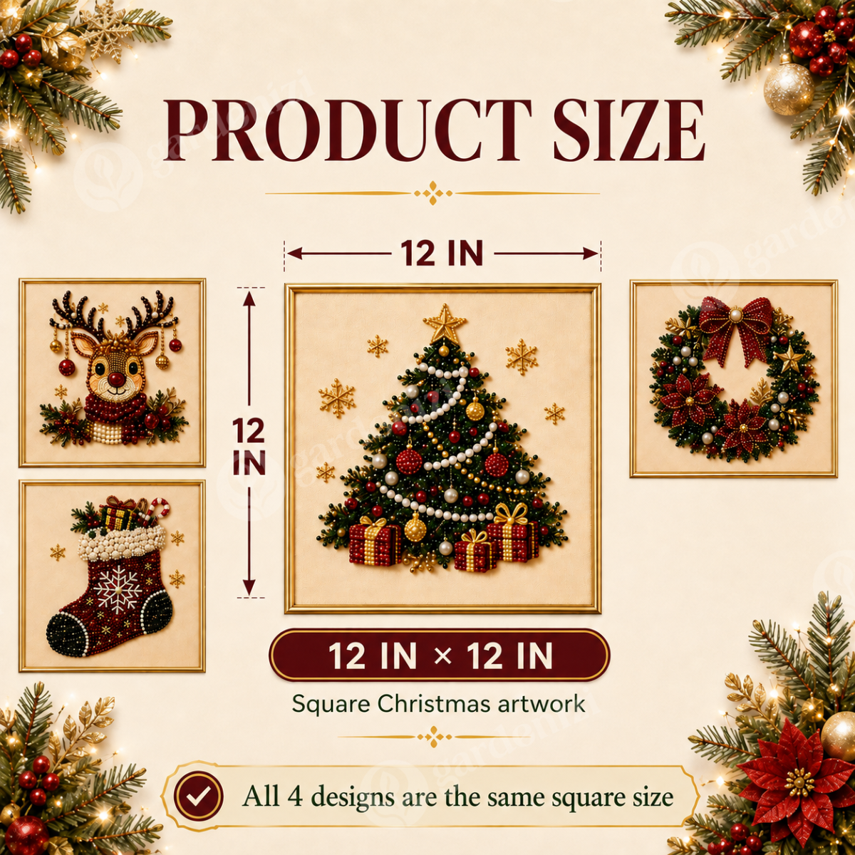 Christmas Sparkle Diamond Painting Kit