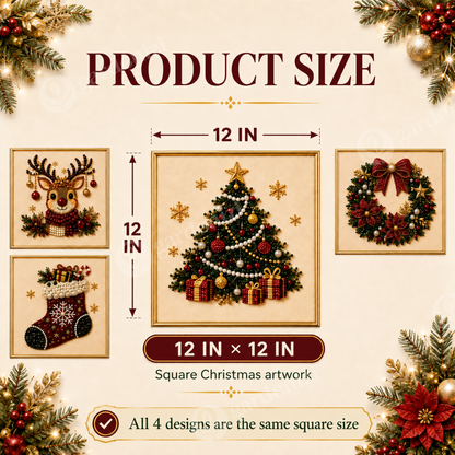 Christmas Sparkle Diamond Painting Kit