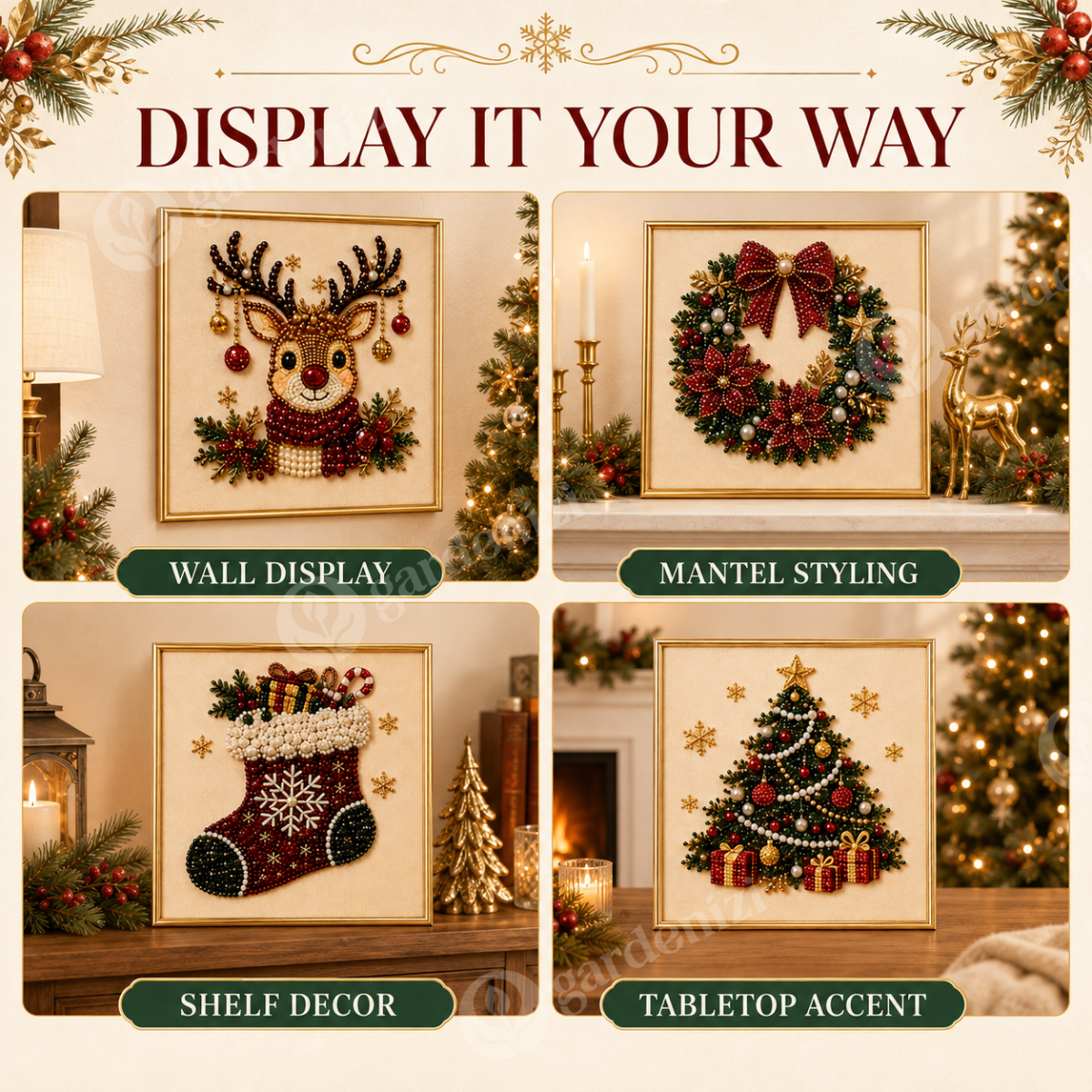 Christmas Sparkle Diamond Painting Kit