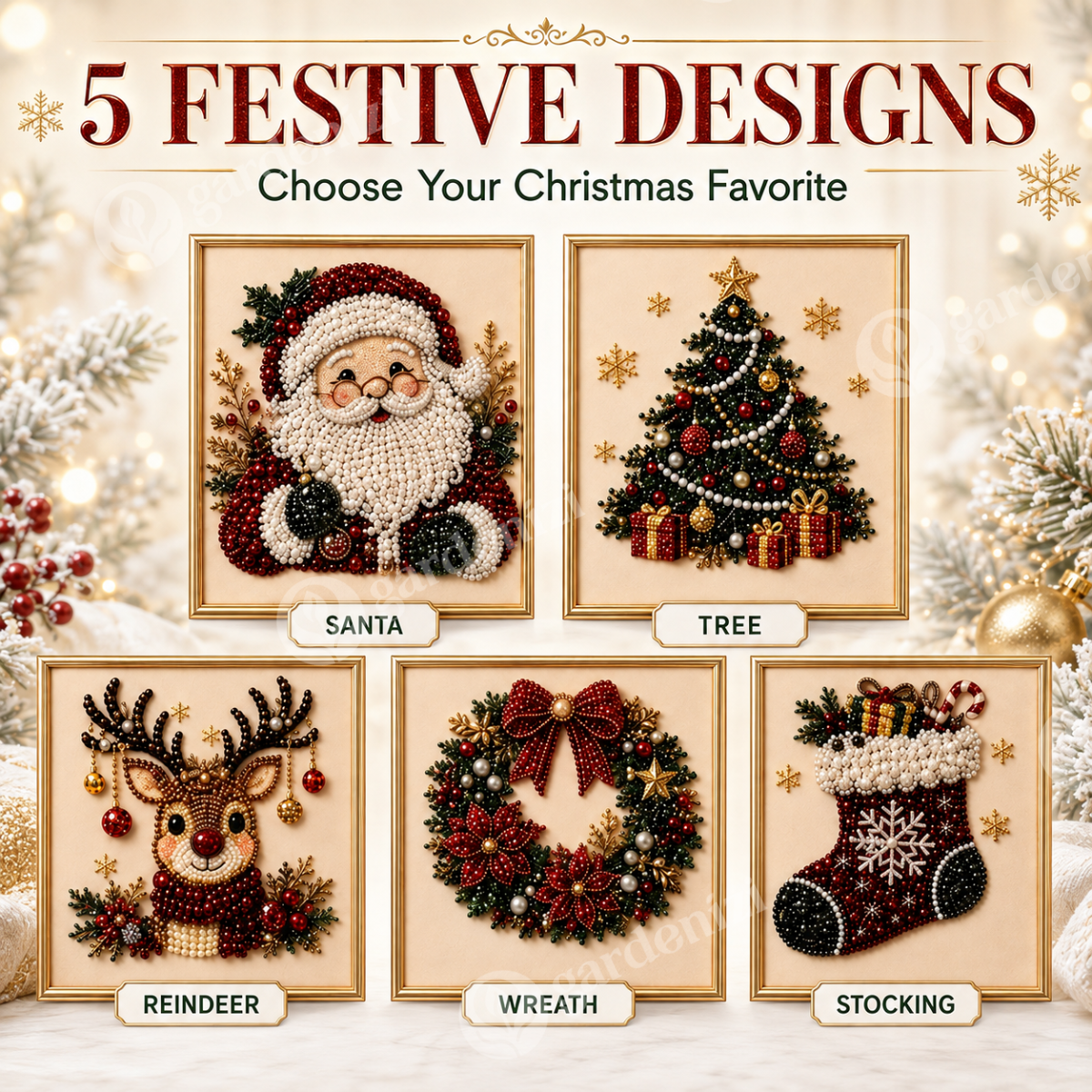Christmas Sparkle Diamond Painting Kit